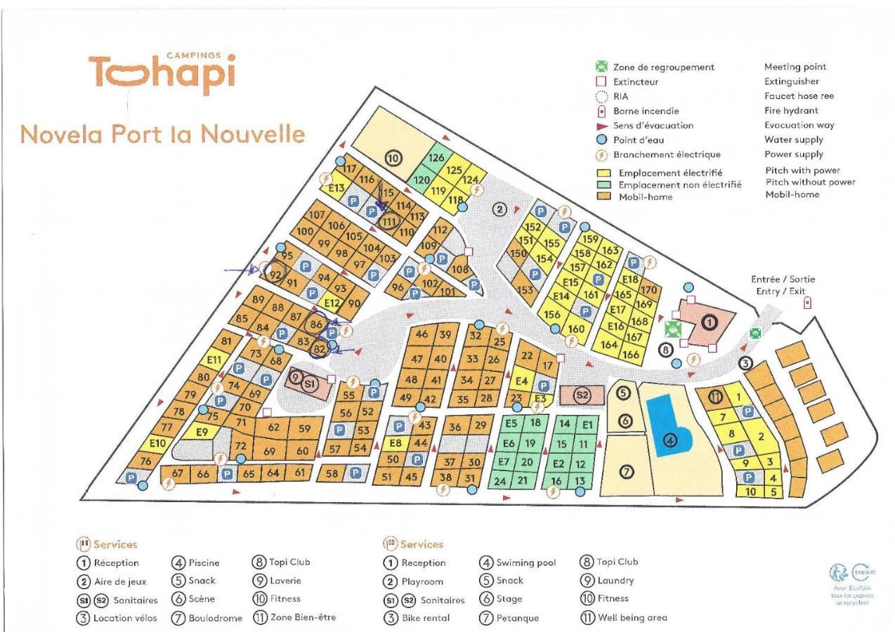 Mobil Home 4-5 Personnes Port La Nouvelle Exterior photo